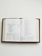 ESV Bible, Study Edition (Warm Brown)